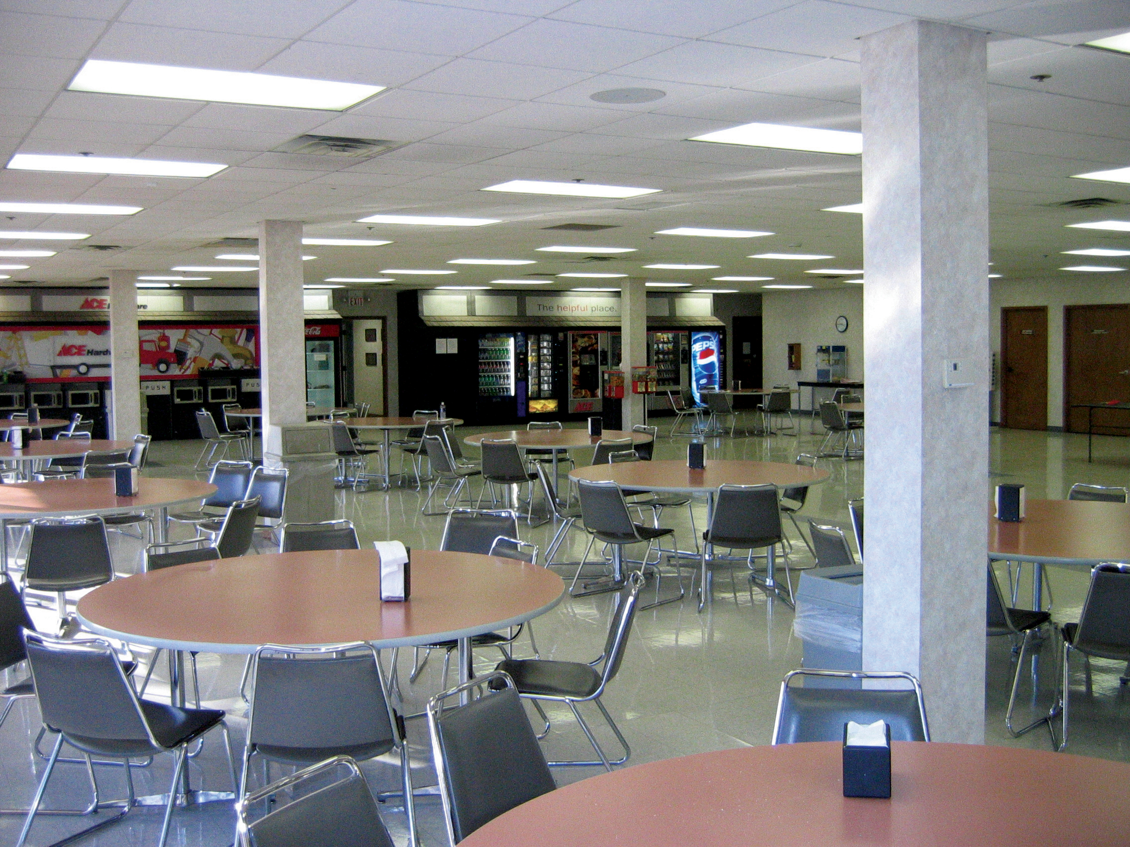 Ace hardware cafeteria 