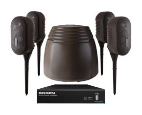 Bogen Nearscapes 4.1 dsp speakers