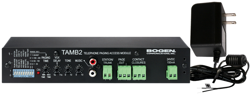 Telephone Access Module Tamb2ps Tamb2 Models Tamb2ps And Tamb2 Telephone Access Module Bogen