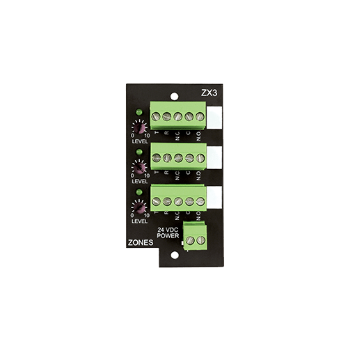 Zone Expansion Module ZX3 Model ZX3 - Zone Expansion Module | Bogen Zone Expansion Module ZX3 Model ZX3 - Zone Expansion Module | Bogen