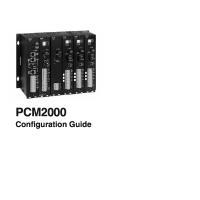 PCM2000 Configuration Guide