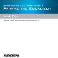 Parametric EQ White Paper