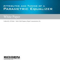 Parametric EQ White Paper