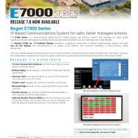 E7000 ver7.0 Highlights