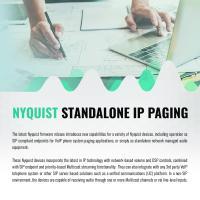 Nyquist Standalone IP Paging BROCHURE_V3