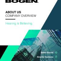 Bogen 'About Us' Brochure