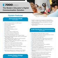 E7000 System Features List V10