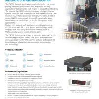 C4000 v11.0 System Overview