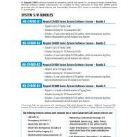 C4000 v11.0 Software License Descriptions