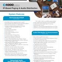 C4000 v11.0 System Features