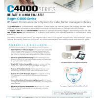 C4000 v11.0 System Highlights