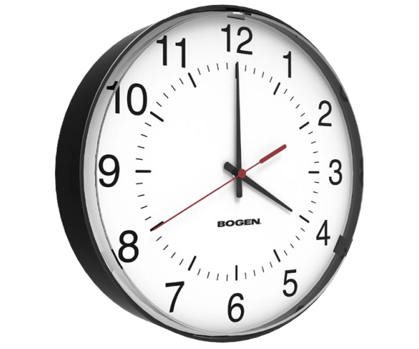 BCAM round standard clock slimline