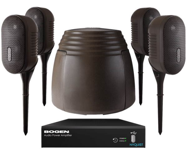 Bogen Nearscapes 4.1 dsp speakers