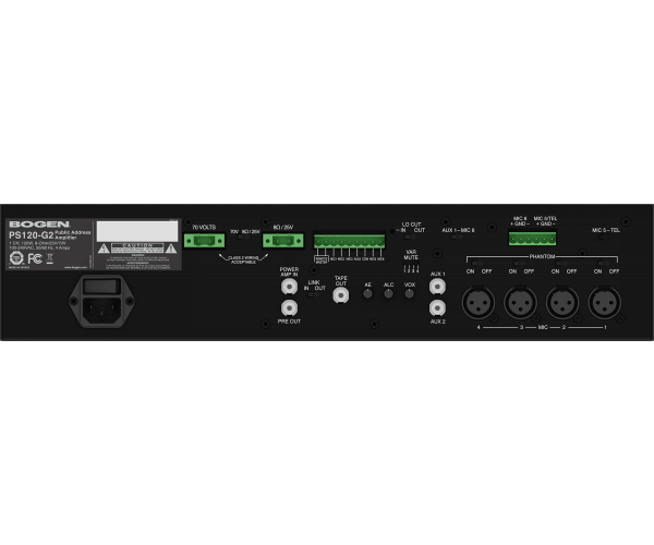 PS120-G2 Back
